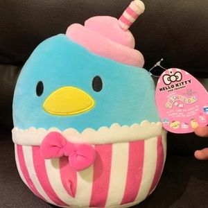 two 8” tuxedo sam squishmallow